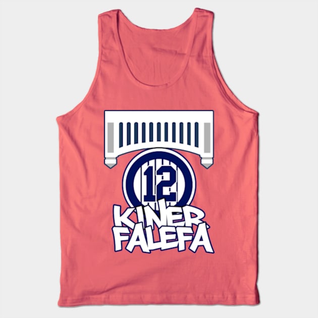 Yankees Kiner-Falefa 12 Tank Top by Gamers Gear